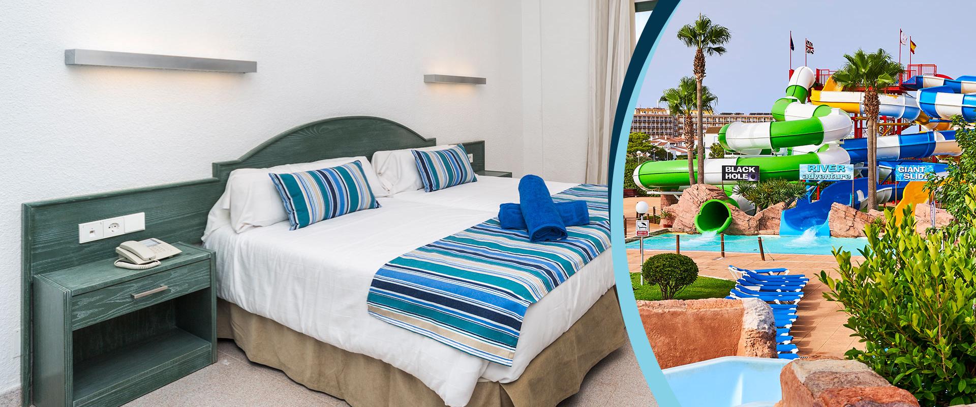 Double with access to the water park Globales Cala'n Blanes Ciudadela Double with access to the water park Globales Cala'n Blanes Ciudadela