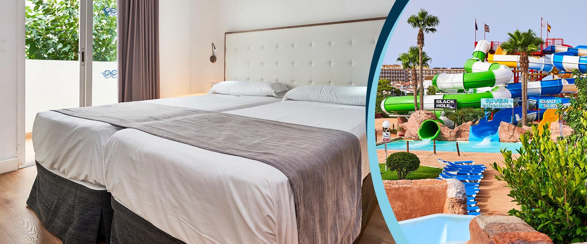 Two bedroom apartment with access to the water park Globales los Delfines Ciudadela Two bedroom apartment with access to the water park Globales los Delfines Ciudadela